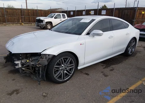 2016 Audi A7 3.0T Premium Plus from USA, damaged, VIN WAU2GAFC5GN007368